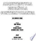 Arquitectura española contemporánea