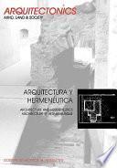 Libro Arquitectura y hermenéutica