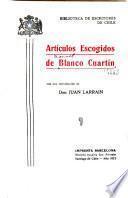 Artículos escogidos de Blanco Cuartín