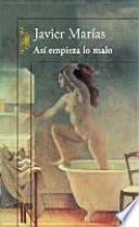 Libro Así empieza lo malo