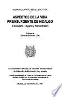 Aspectos de la vida preinsurgente de Hidalgo