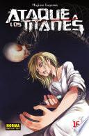 Libro Ataque a los titanes 16