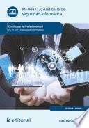 Auditoría de seguridad informática. IFCT0109