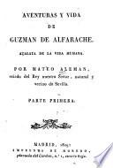 Aventuras y vida de Guzmán de Alfarache