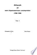 Bibliografía del teatro hispanoamericano contemporáneo (1900-1980)