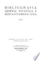 Bibliografía general española e hispanoamericana