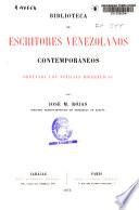 Biblioteca de escritores venezolanos contemporáneos
