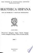 Bibliotheca hispana