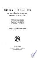 Bodas reales de Aragón con Castilla, Navarra y Portugal