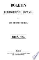 Boletín bibliográfico español