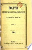 Boletín bibliográfico español