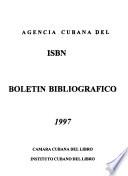 Boletín bibliográfico