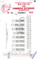 Boletín de comercio exterior