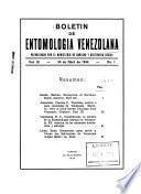 Boletín de entomología venezolana