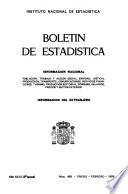 Boletín de estadística