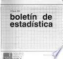 Boletín de estadística