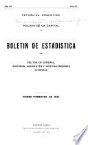 Boletin de estadística y jurisprudencia