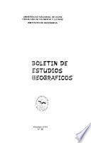 Boletín de estudios geograficos