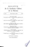 Boletín de la Academia Chilena de la Historia