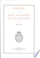 Boletin de la Real Academia de la Historia. TOMO CXCVIII. NUMERO II. AÑO 2001