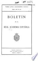 Boletín de la Real Academia Española
