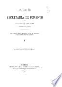 Boletín de la Secretaría de Fomento