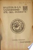 Boletín de la Universidad Nacional del Sureste
