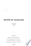 Boletín de legislación