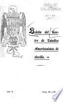 Boletin del Centro de estudios americanistas