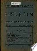 Boletín del Instituto Nacional del Niño, Peru