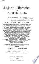 Boletín histórico de Puerto Rico