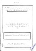 Boletín mensual de la Dirección de Economía Rural