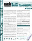 Boletín México Transparente Año 3, Núm. 1
