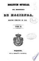 Boletín oficial del Ministerio de Hacienda