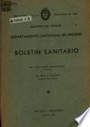 Boletín sanitario