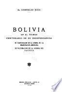 Bolivia en el primer centenario de su independencia