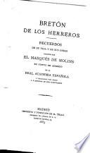 Bretón de los Herreros: recuerdos de su vida y de sus obras
