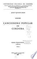 Cancionero popular de Córdoba