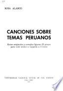 Canciones sobre tems peruanos
