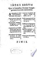 Canones Congregationis Generalis Decimae