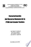Caracterización del recurso humano de la PYME del estado Táchira