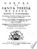 Cartas de Santa Teresa de Jesus ...