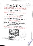 Cartas de Santa Teresa de Jesús ...