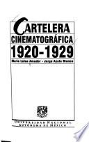 Cartelera cinematográfica, 1920-1929