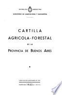 Cartilla agricola-forestal de la provincia de Buenos Aires