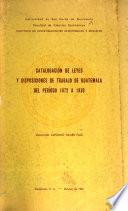 Catalogación de leyes y disposiciones de trabajo de Guatemala del período 1872 a 1930