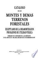 Catalogo de los montes y demas terrenos forestales