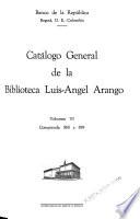 Catálogo general de la Biblioteca Luis-Angel Arango