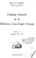 Catálogo general de la Biblioteca Luis-Angel Arango