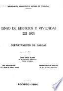 Censo de edificios y viviendas de 1951